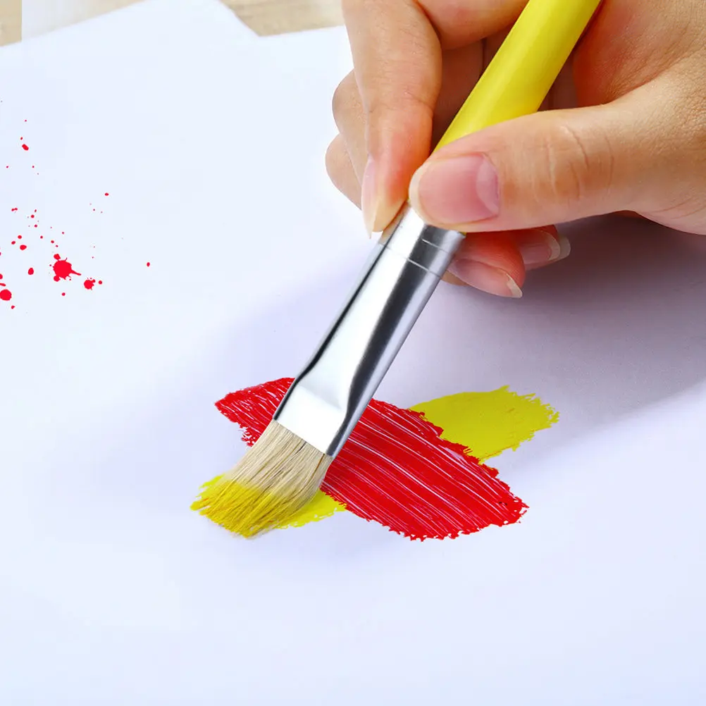 

Набор из 16 кистей для рисования: акварельные и масляные кисти премиум-класса с пластиковыми ручками и металлическим футляром для творчества