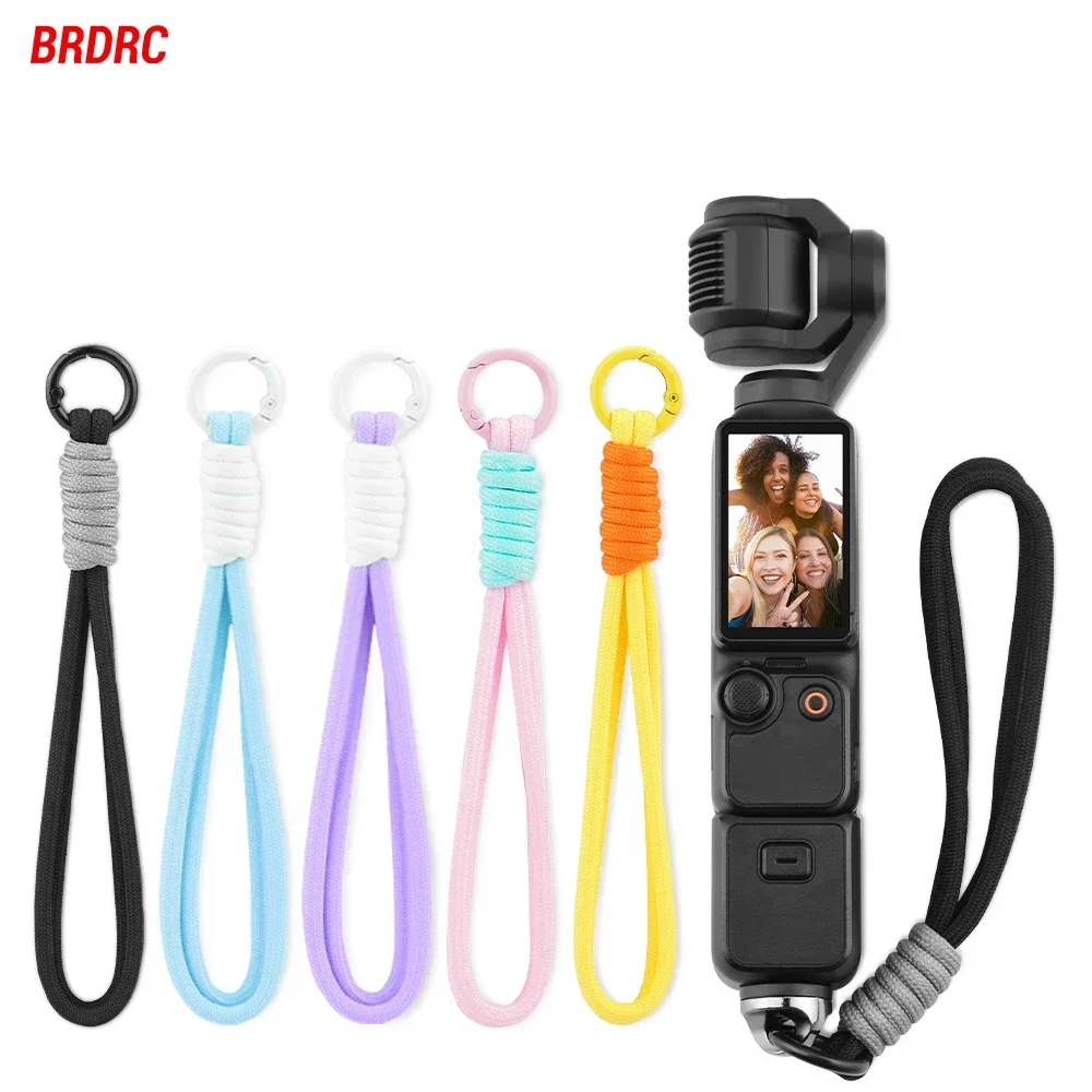 BRDRC Lanyard For DJI OSMO Pocket 3 Portable Anti-losing Hand Rope Hanging Strap Wristband Sports Camera Protective Accessories