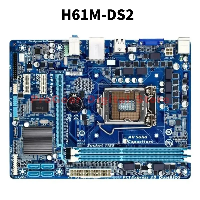used-for-gigabyte-h61m-ds2-lga-1155-ddr3-matx-motherboard-for-2nd-3rd-gen-intel-cpu