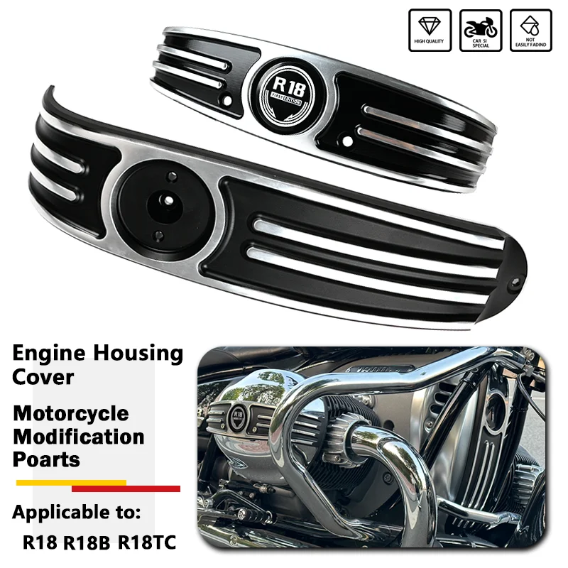 Dla BMW R 18 Classic 100 lat R18B R18 B/Roctane/Transcontinental motocykl głowica cylindra Protector obudowa silnika pokrywa osłonowa