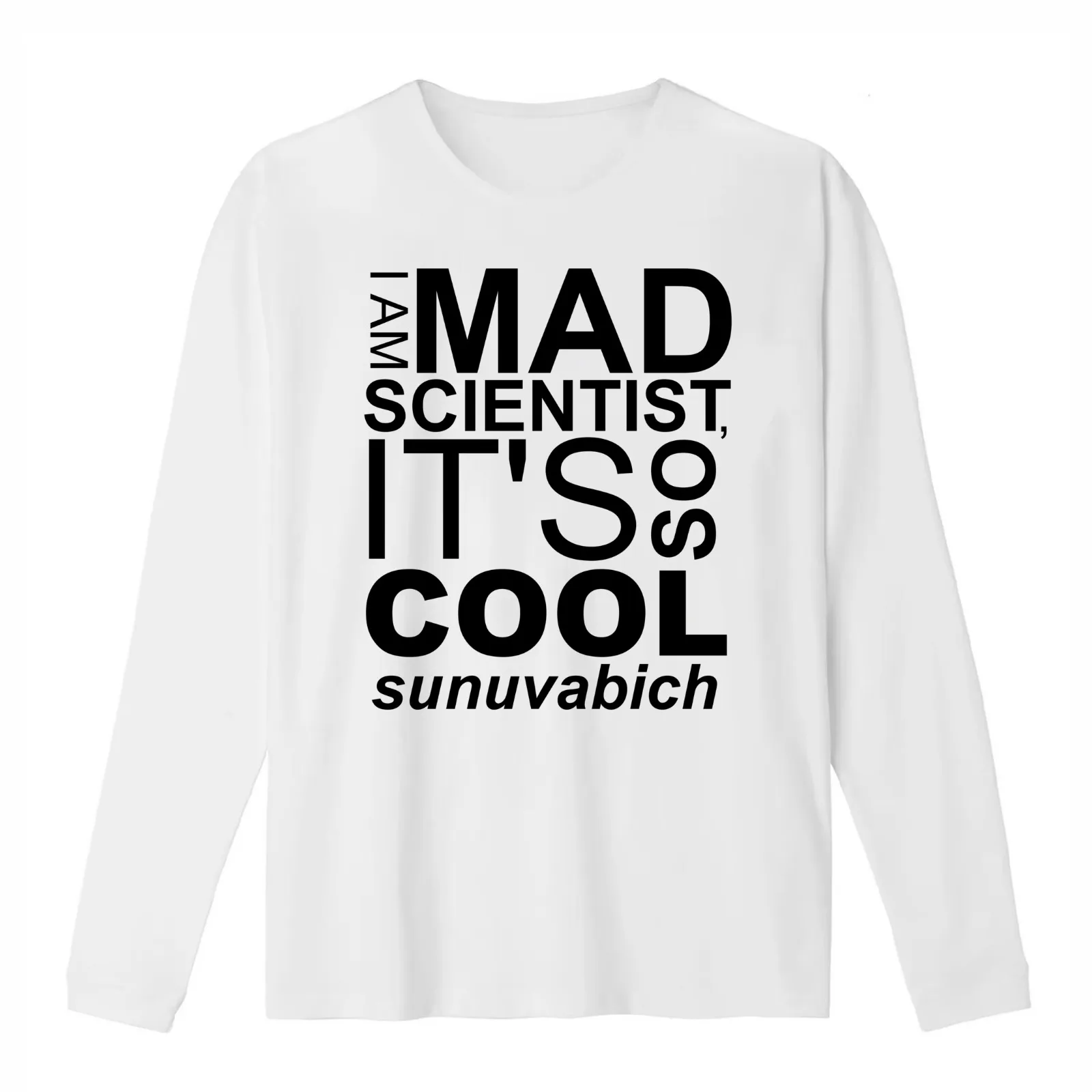 I AM MAD SCIENTIST T-Shirt Summer Casual Cotton Tee Oversized Streetwear Tops Vintage Graphic Print Loose Fit Short Sleeve