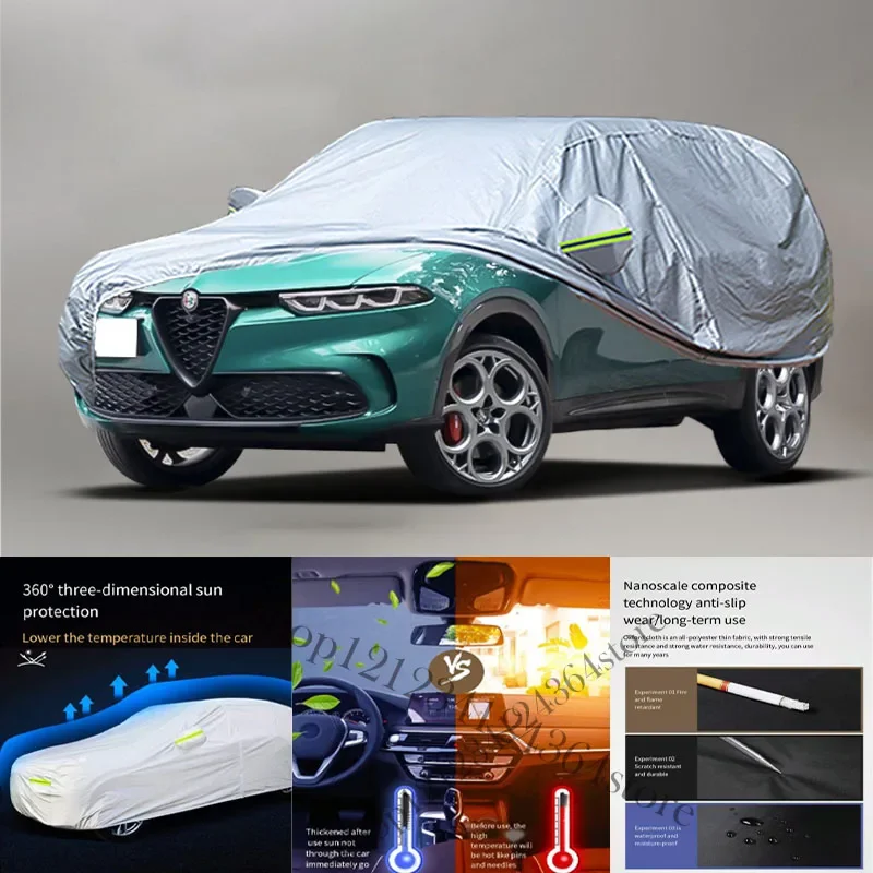 

For Alfa romeo tonale 210T Car cover Exterior Car Cover Outdoor Protection Full Car Covers Waterproof Sunshade Snow Cover