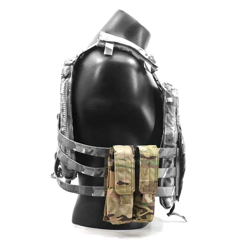 

Airsoft Mp7 Magazine Pouch Tactical Edc Molle Double Mag Pouch Gear Multicam Magazine Holster Bag Carrier
