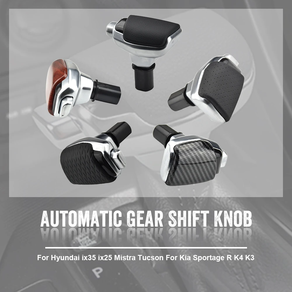 Gear Shift Knob Automatic AT For Hyundai Ix35 Ix25 Mistra Tucson For Kia Sportage R K5 K4 K3 Transmission Car Replacement Parts