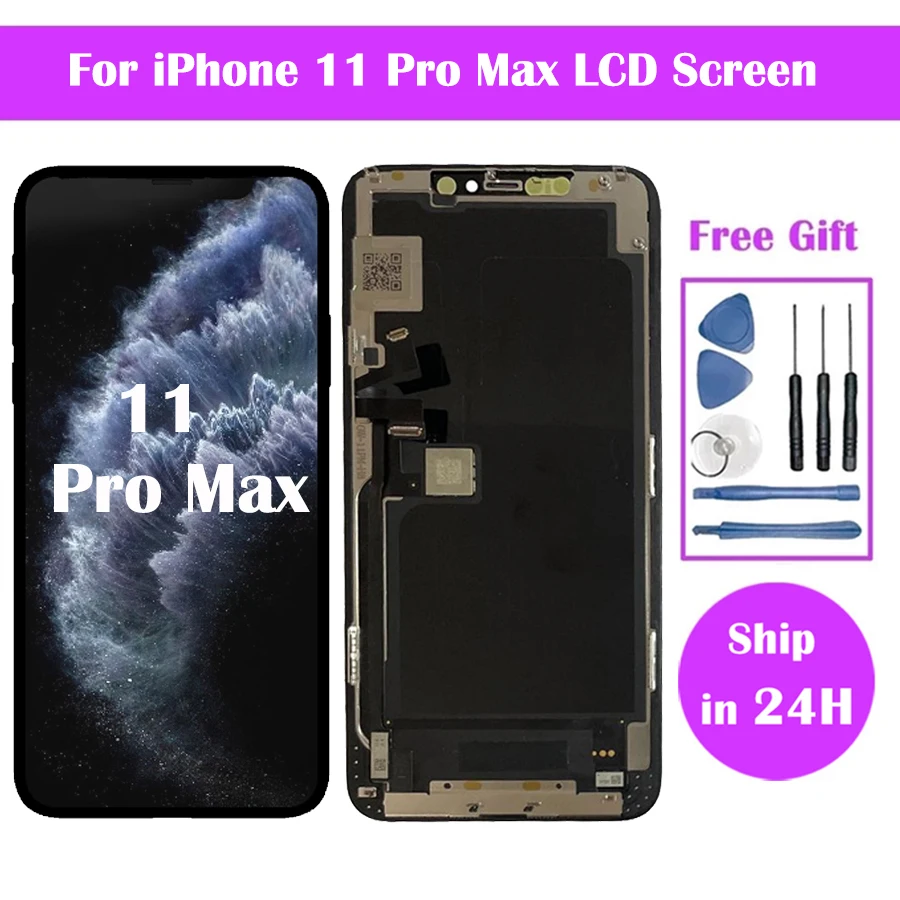 OLED For iPhone X XS XR XS Max 12 12 Mini 13 14 LCD Display Digitizer Touch Screen For iPhone 11 Pro 12 Pro Max 13 Mini 14 Plus