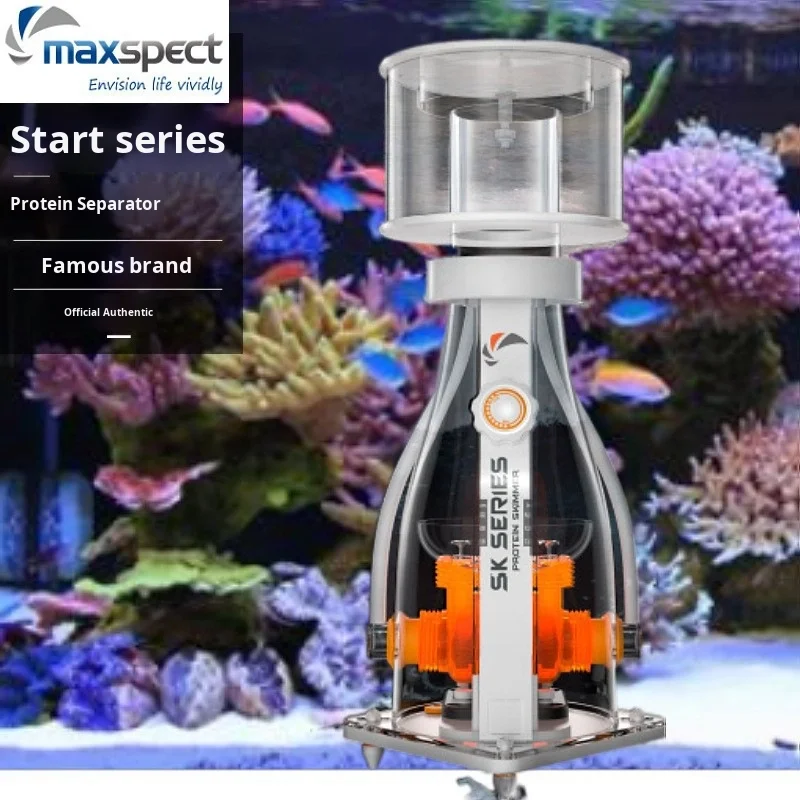 

Maiguang New Model Qihang Egg Separator 50W Sine Wave Marine Aquarium Coral Variable Frequency Protein Separator Explosion-Proof