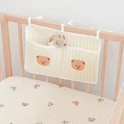 One crib storage bag Storage bag Diaper diaper bottle bag