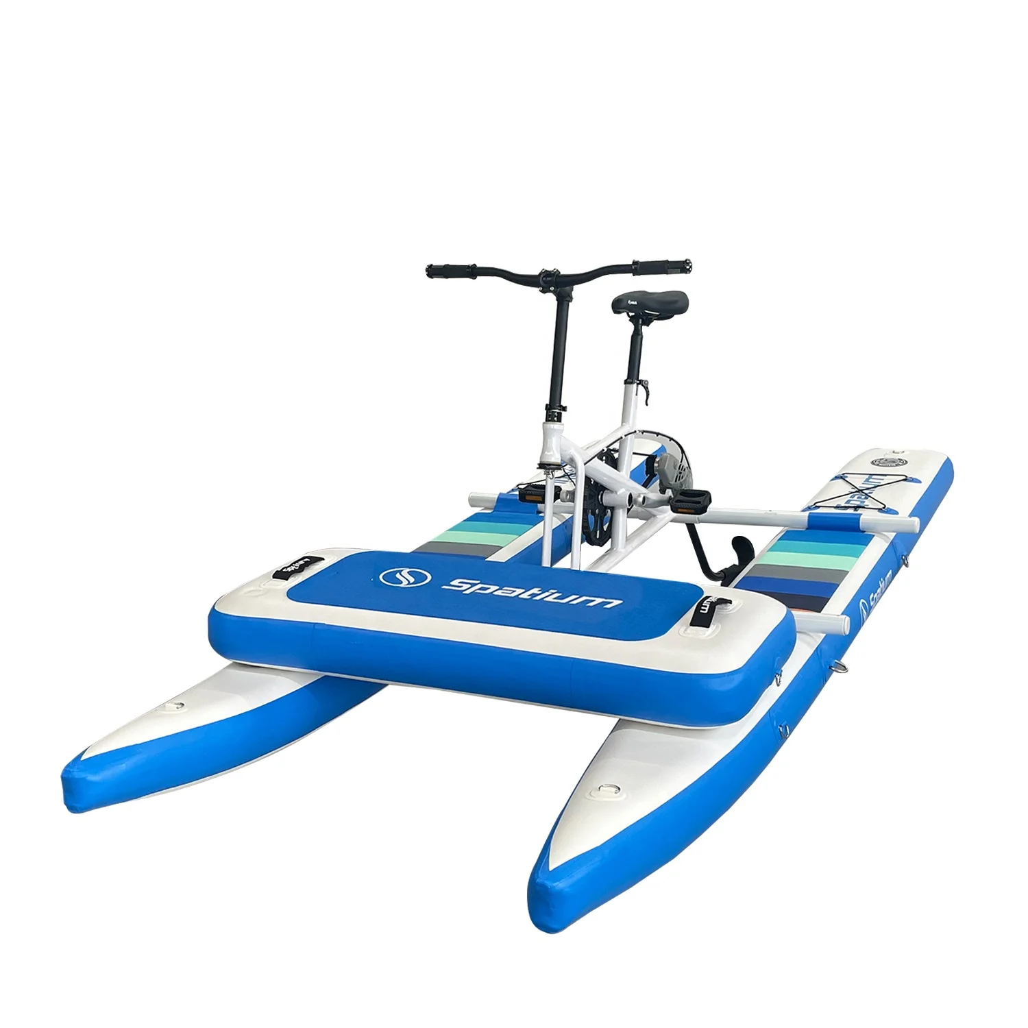 Bicicleta de agua flotante inflable, Bikeboat de ciclo, barcos de Pedal, nueva llegada, a la venta