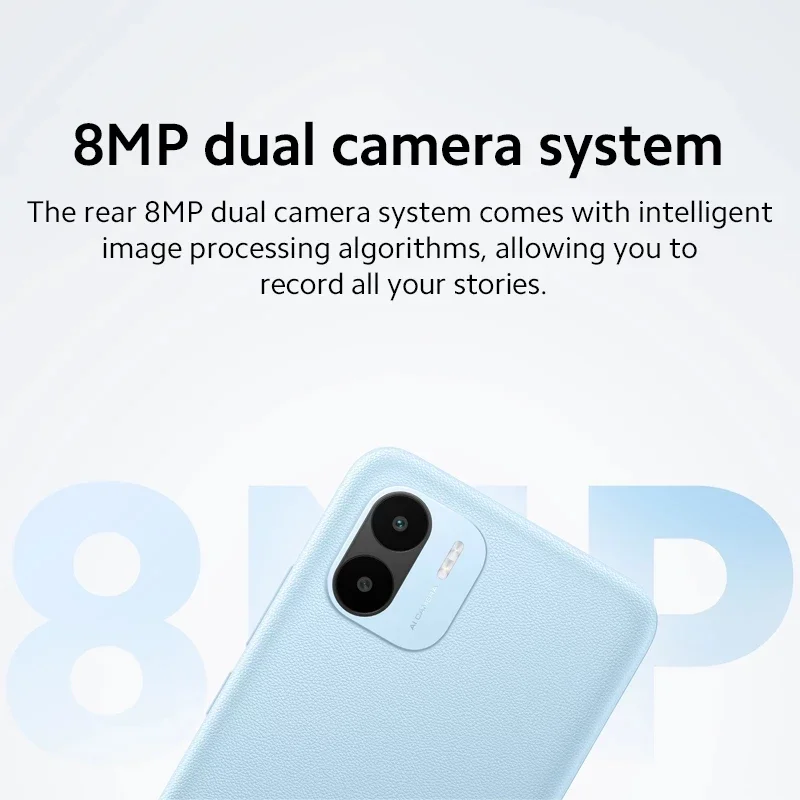 Xiaomi-Smartphone Redmi A1, versión Global, MTK Helio A22, pantalla Dot Drop de 6,52 \