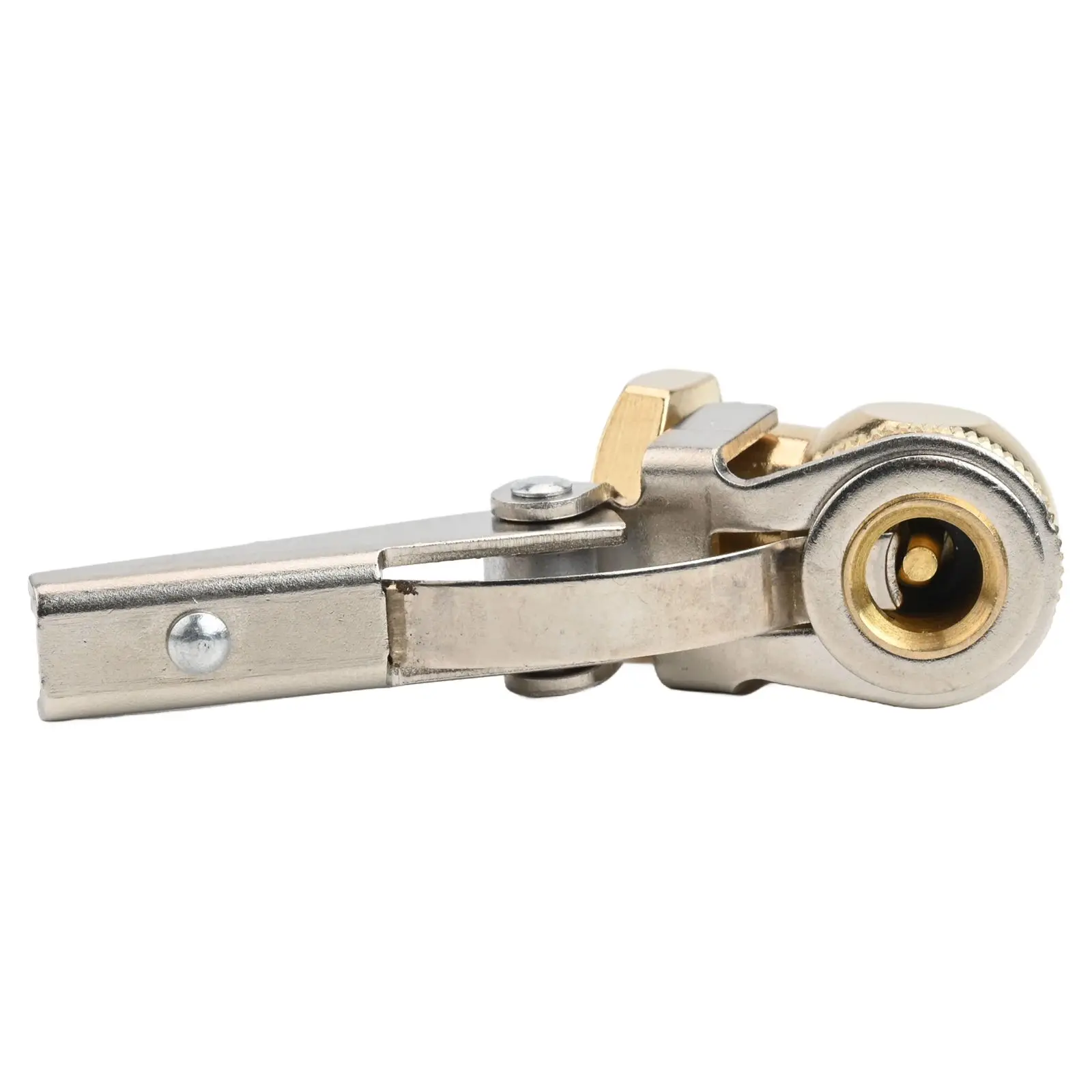 Tire Inflator Valve with 1/4 Inch FNPT Brass Nozzle and Closed Flow Design for Bicycles Motorcycles Cars Trucks Air Inflation