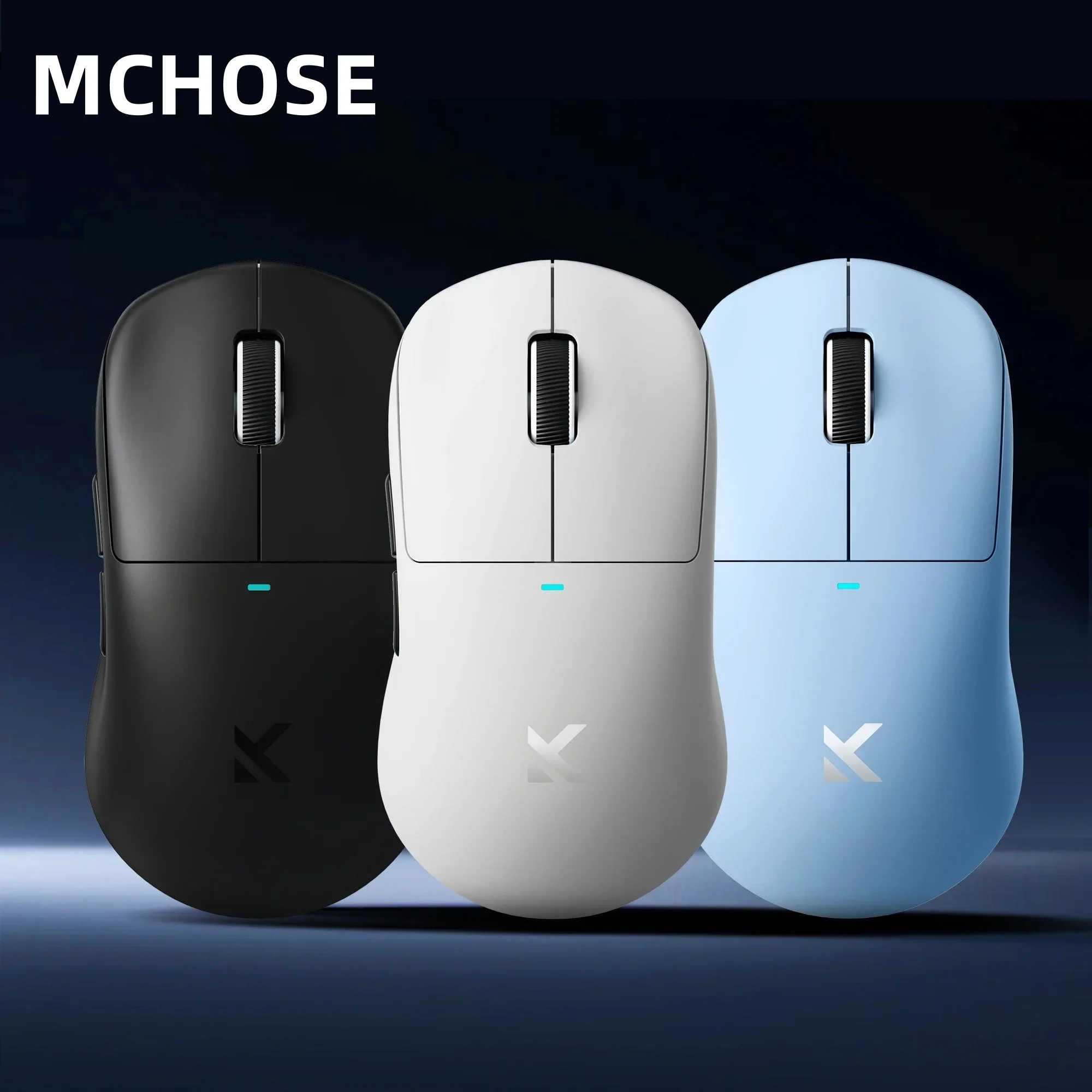 

Mchose M7 Ultra Large Hand Wireless Gaming Mouse Three-Mode 53g Lightweight E-Sports Mouse 42000Dpi 720Ips Dual 8K Polling Paw39