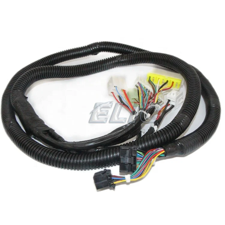 ELIC Excavator PC130-7 PC200-7 PC300-7 Air Conditioning Panel Wiring Harness 208-979-7550