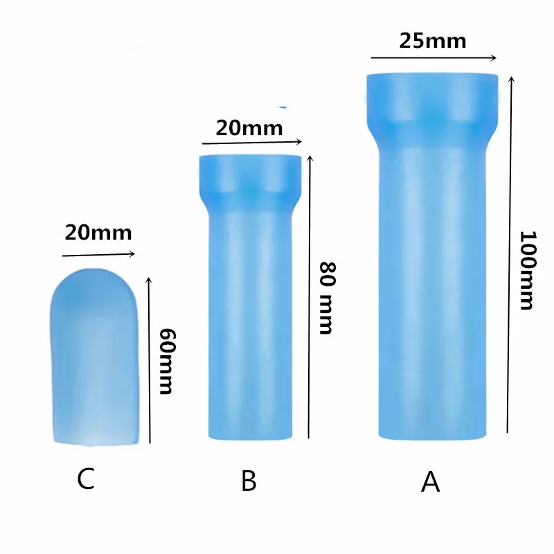 1 S/M/L silicone sleeve for male expansion system expansion stretching machine main extrusion pump