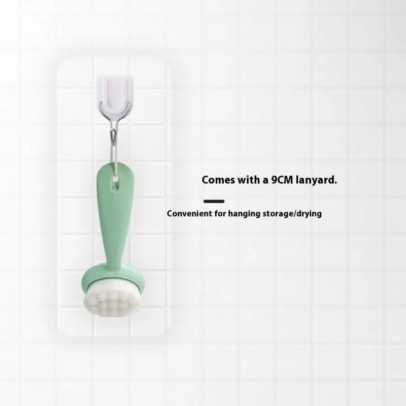 부드러운 ​ ​ 페이스 클렌징 브러쉬 ​ ​   모공 클리너 ​ ​   세안 브러시 딥 클렌징 페이셜 케어 페이셜 각질 제거 브러시 ​ ​   블랙헤드