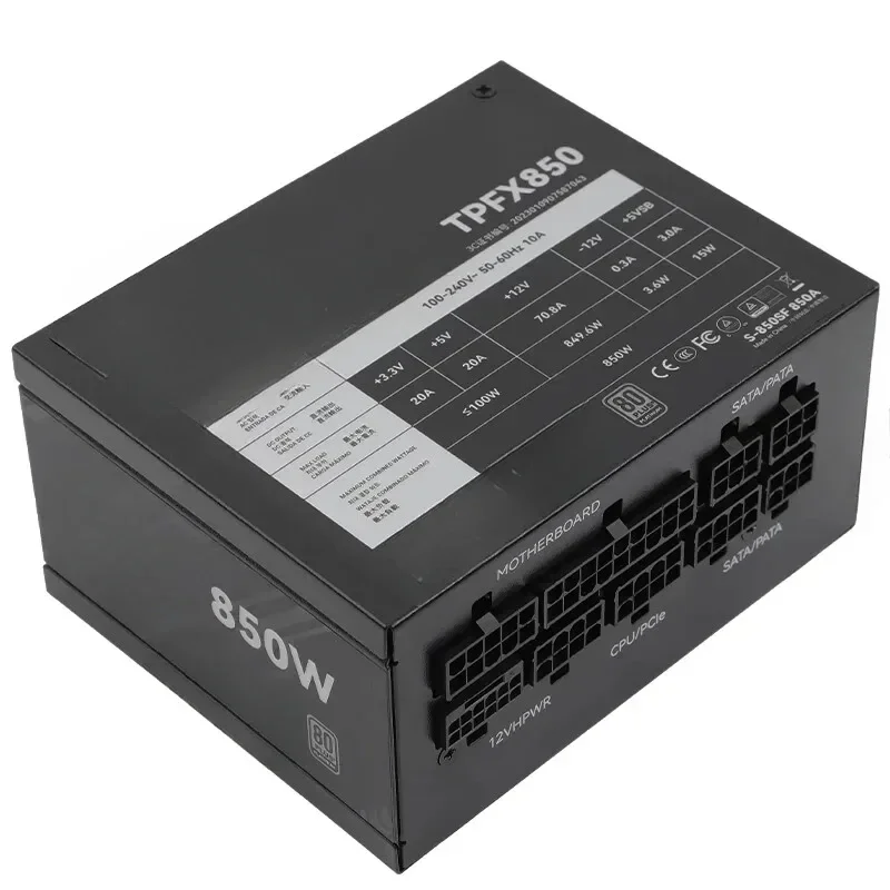 TR-TPFX850 SFX platinum medal full module computer case power supply, support ATX3.0 /pcie5.0 (850 W)