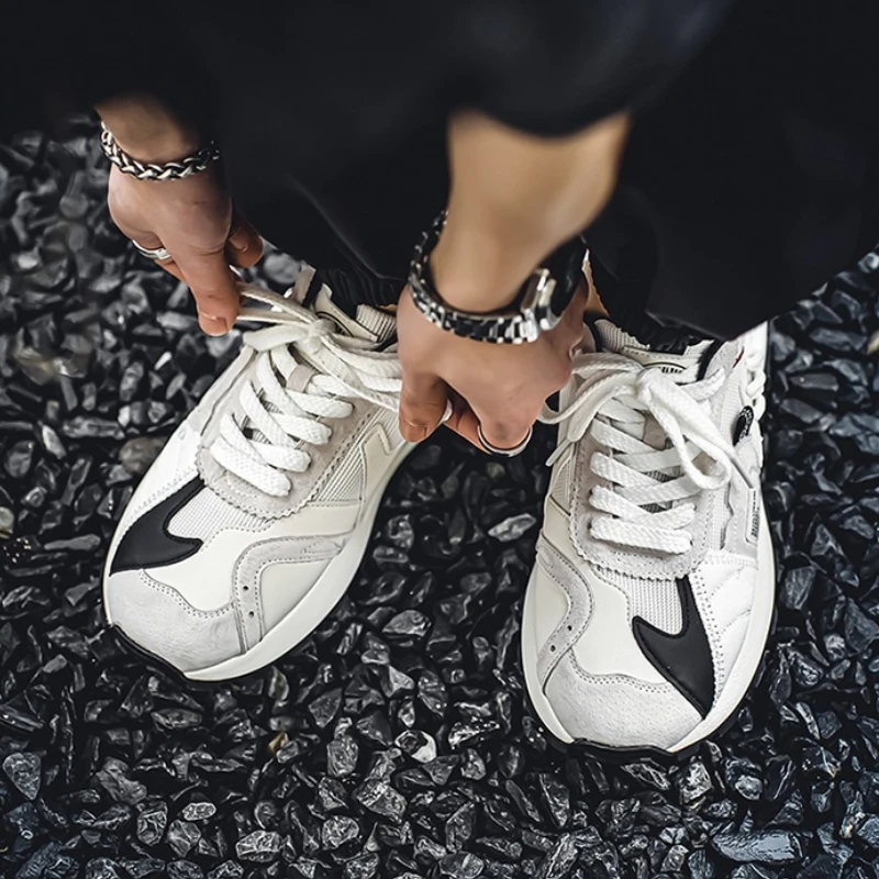 Trendy Men's Casual Running Shoes 2025 New Quality Fashion Sneakers for Mens Mesh Outdoor Tennis Training Shoes Tenis Masculino - Image 4
