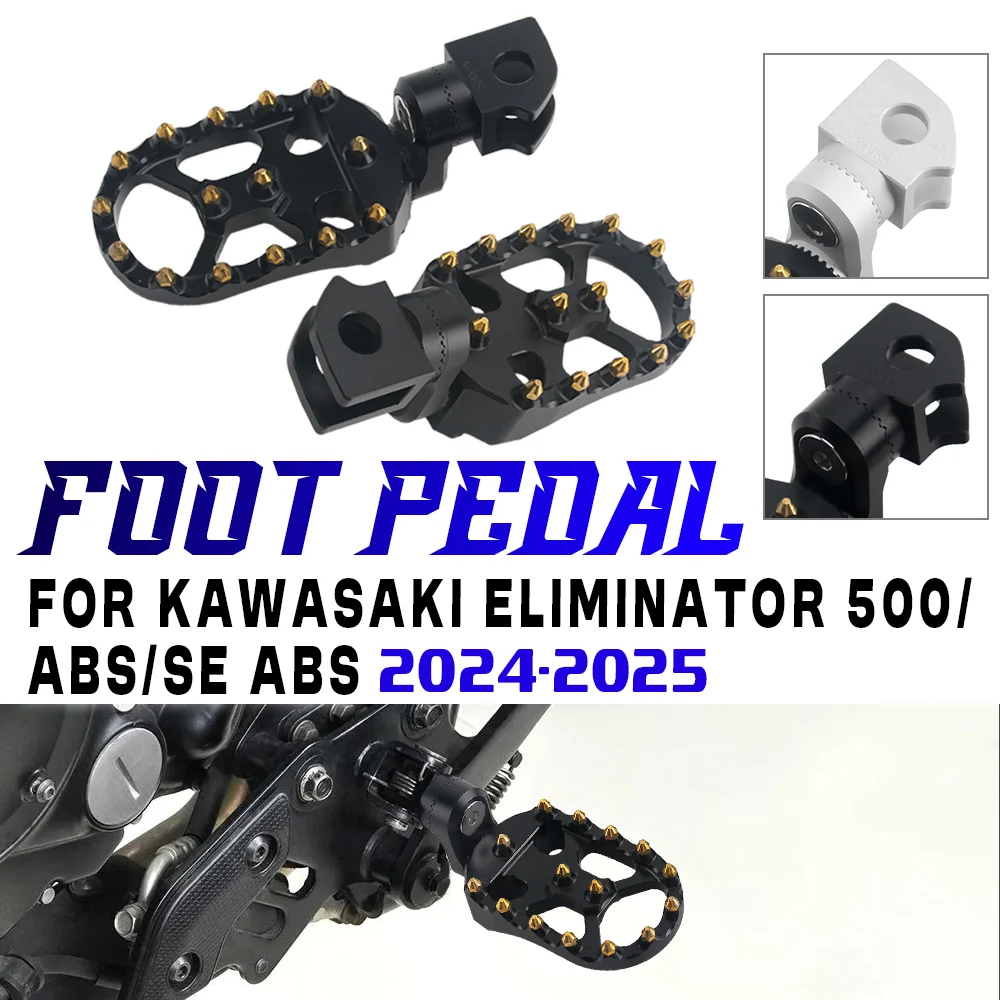 

Для Kawasaki Eliminator 500 SE ABS 500 Abs 500 алюминиевые регулируемые подножки для водителя, подножки для водителя мотоцикла, комплект подножек для водителя