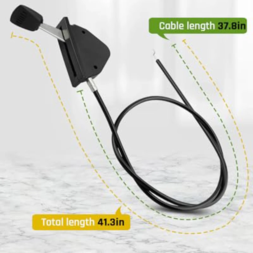 Engine Control Cable Replacement Part Throttle Cable Precise Control Noise Reduction Protective Plastic Coating
