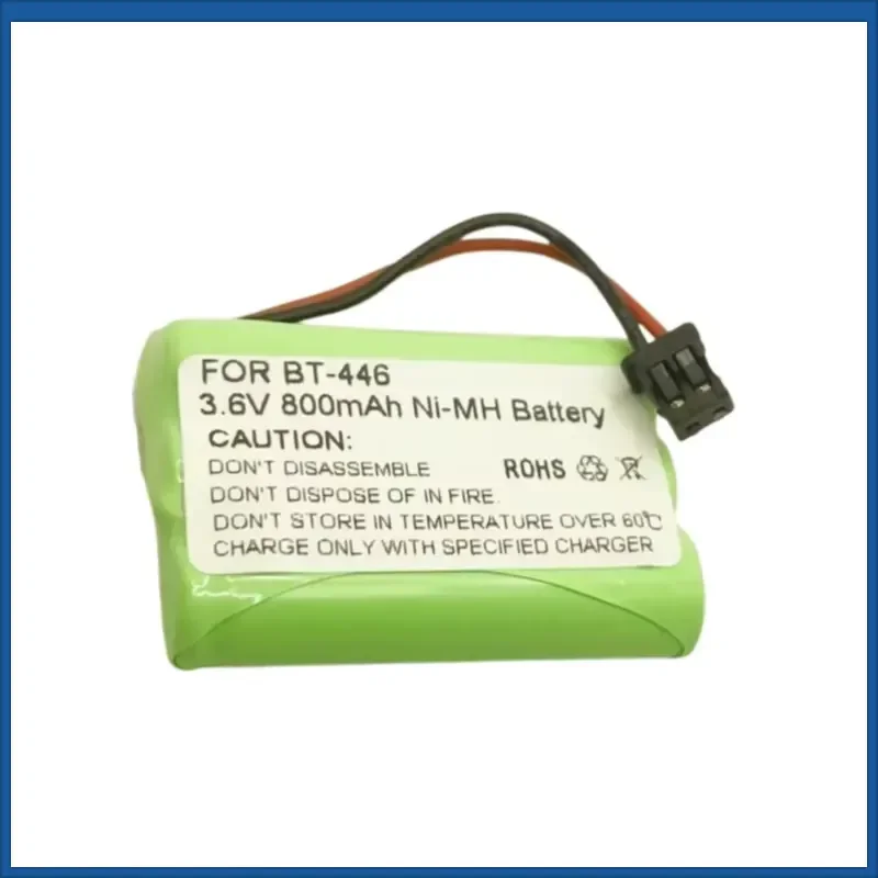 New BT-446 3.6V 800mAh AAA NiMH for Cordless Phone Rechargeable Battery BT-446 Replacement High Quality Battery Pack