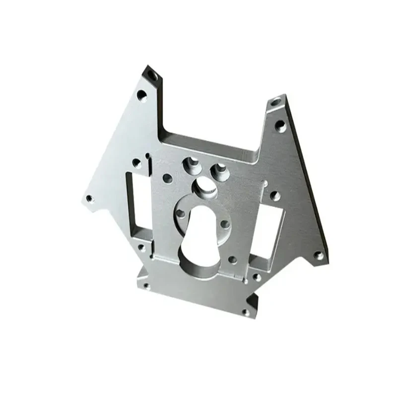 Customized Aluminum Alloy CNC Machining Precision Mechanical Brackets, Pedestal Plates, Mechanical Support Structural Parts
