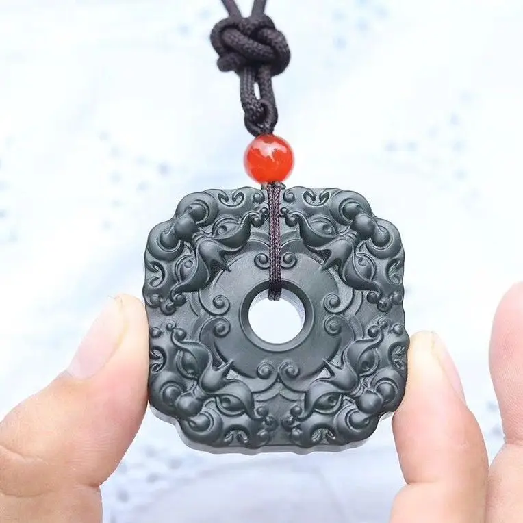 

Sapphire Sifang Divine Beast Pendant