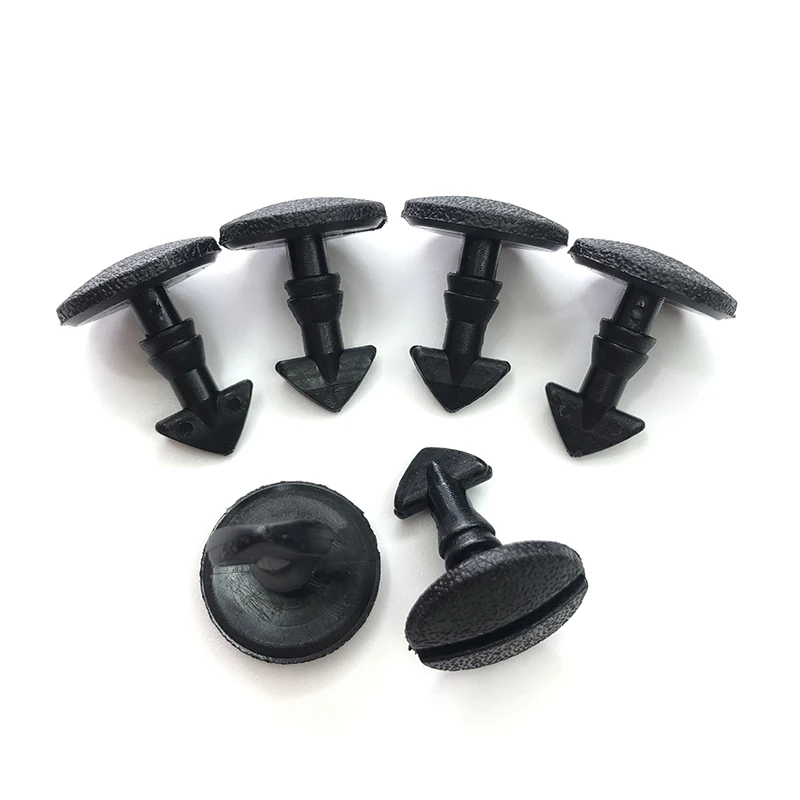 10Pcs Front & Rear Bumper Tow Eye Cover Clips For Land Rover Discovery 3 & 4 DYR500010 Plastic Auto Fastener