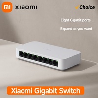 Origina Xiaomi Gigabit Ethernet Switch Network Switch 8 Ports 10/100/1000Mbps Ethernet High Performance Internet Splitter 16Gbps