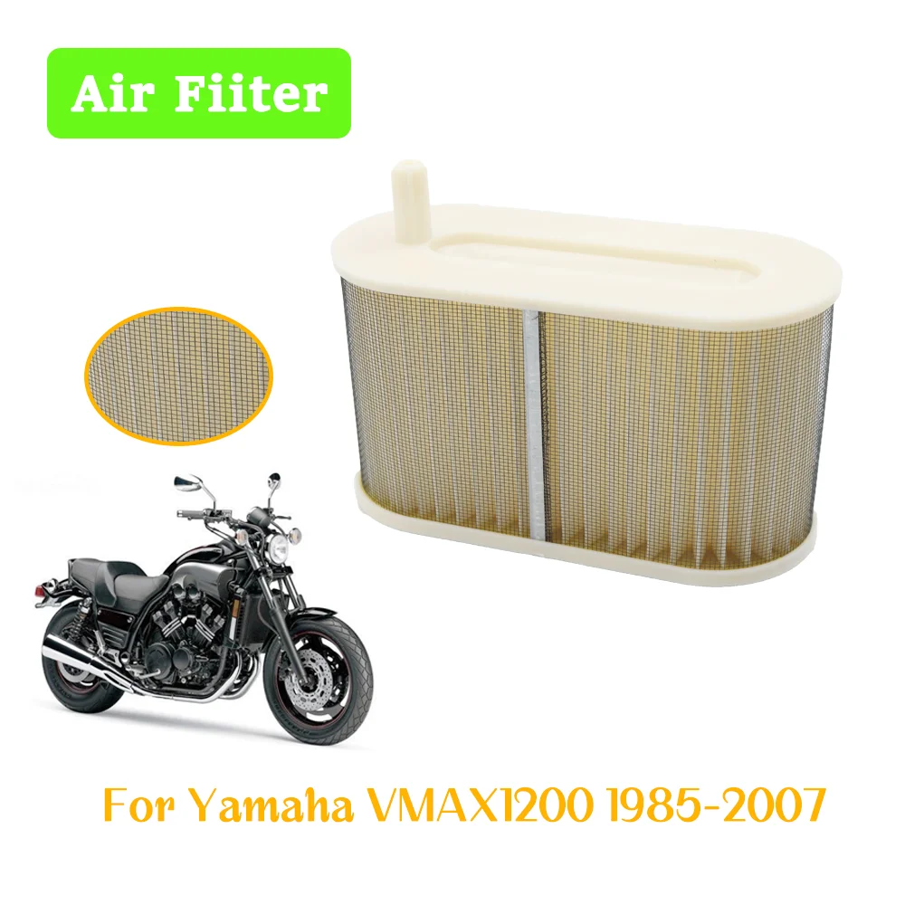 For Yamaha VMAX1200 V-MAX1200 Vmax1200 Motorcycle Air Filter Washable Recyclable Accessories