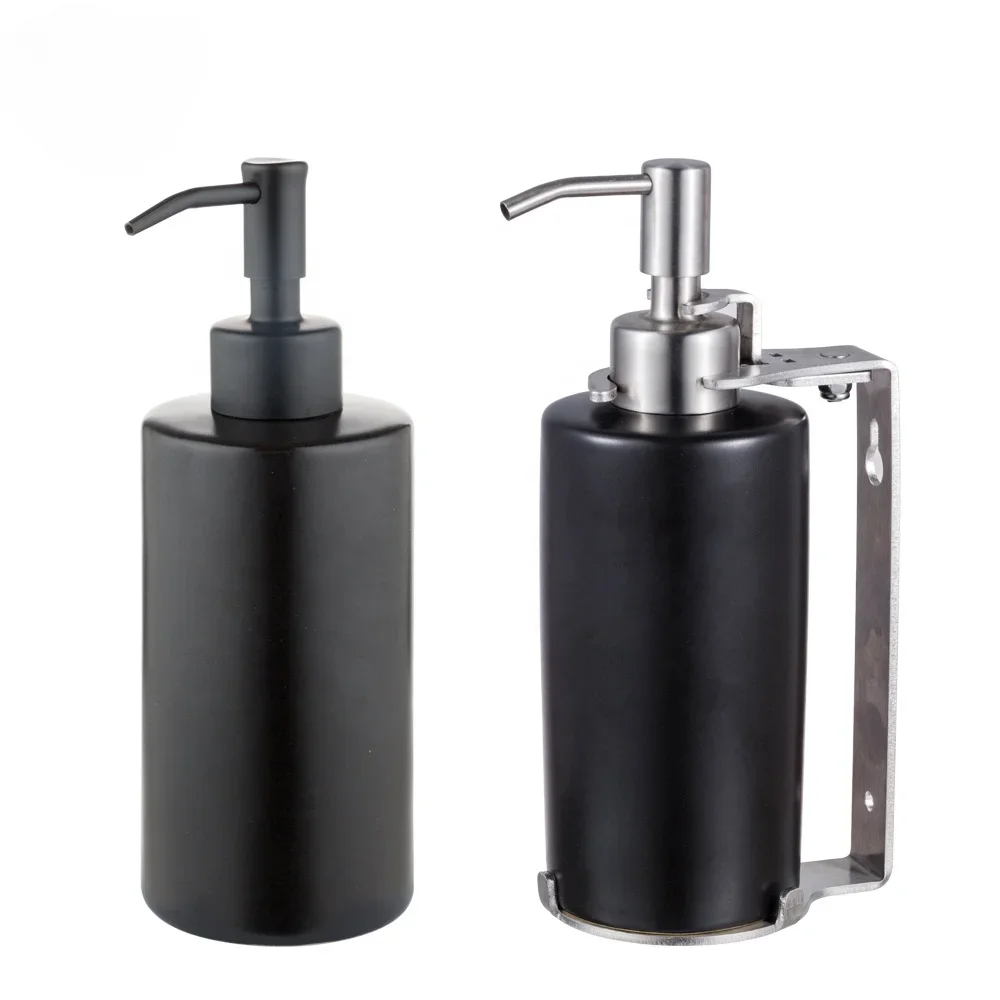 Wall Mounted Grated Soap Bar Dispenser Holder Pump Bottle Detergent Dispenser Holders Minimalist Style For Hotel Bathroom