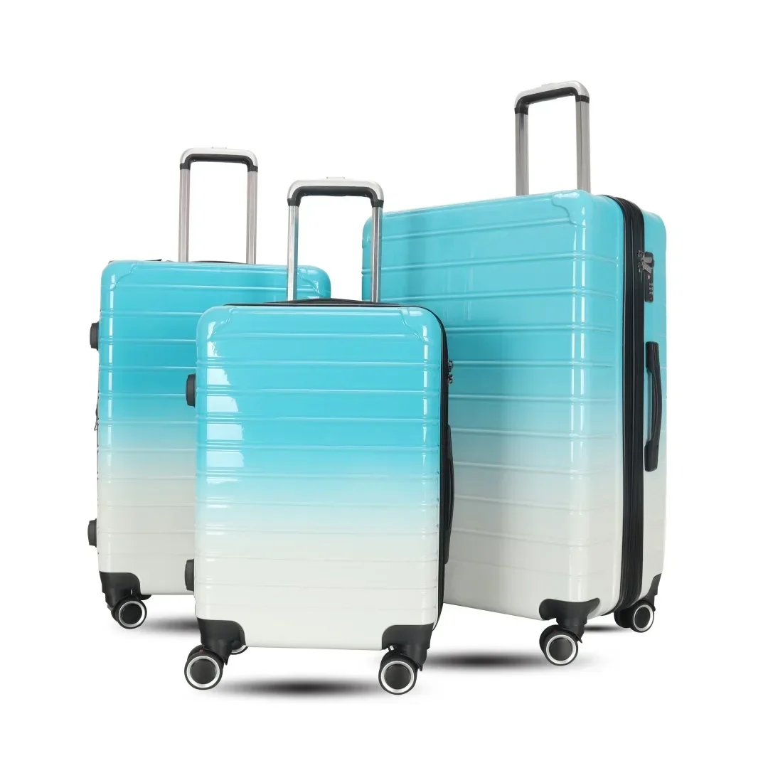 Suitcase 20 Inch Trolley Case Durable Anti-theft Password Case Anti-drop High Value Gradual Change Color Suitcase