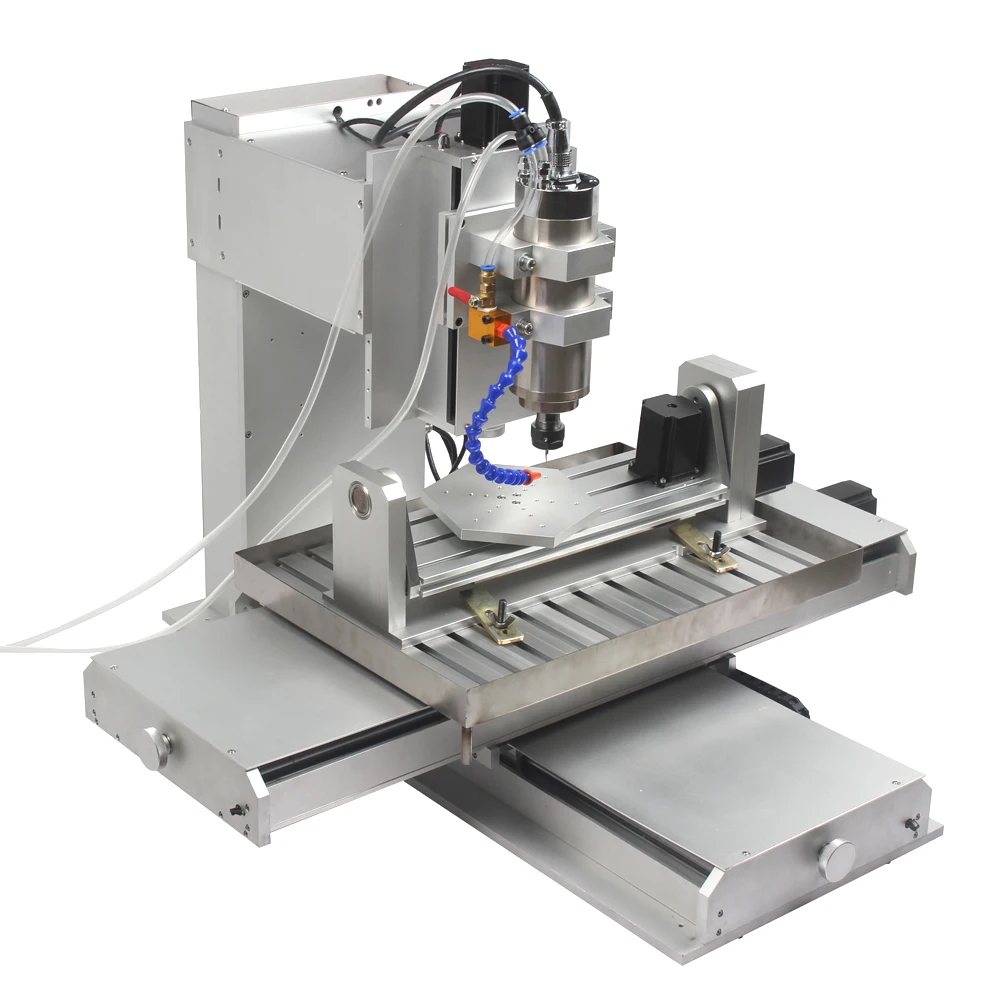 5 axis 6040 mini CNC milling machine 2.2KW CNC carving machine with 2.2KW 3d cnc wood carving router