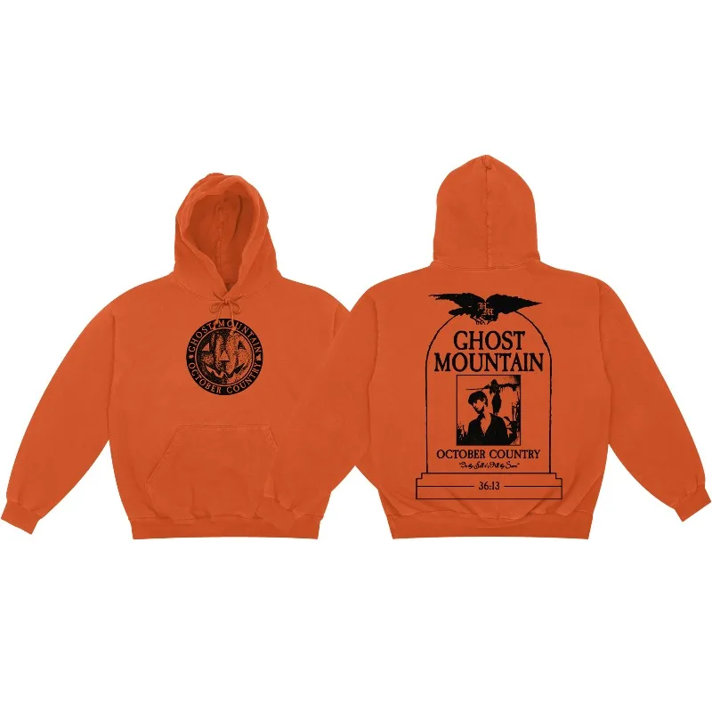 Y2k Ghost Mountain Hoodie Sematary Series Pattern Printing Men Women Sweatshirt Gothic Versatile Streetwear Unisex Boxy Hoodie
