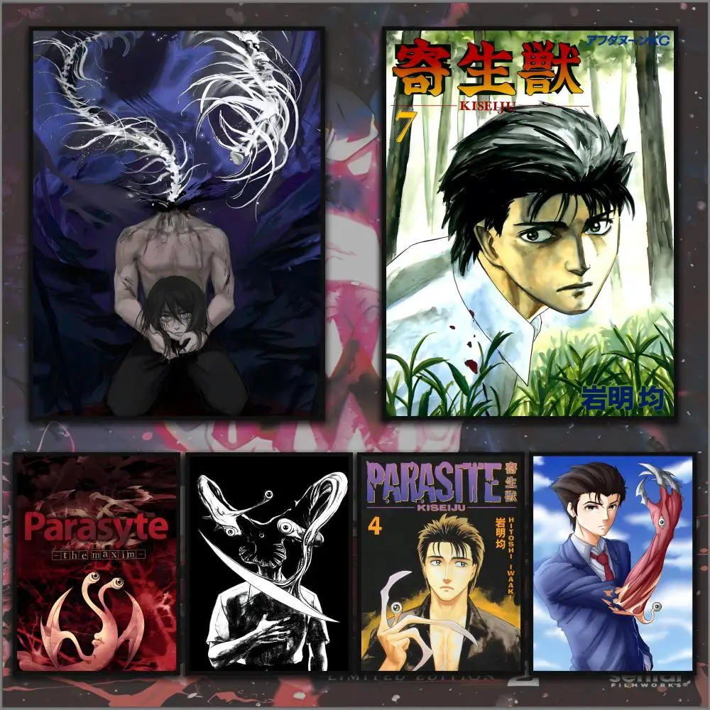 

Anime P-P-Parasyte The Maxim Poster HD Anime Hot Theme Singer/OST/Movie-Waterproof Self-Stick Home Decor