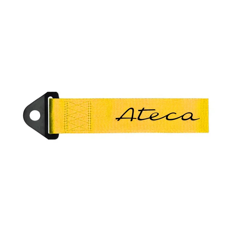 Car Front Rear Bumper Sport Style Decorative Tow Strap High Density Nylon Trailer Belt For Ateca Ibiza Leon Arona Tarraco