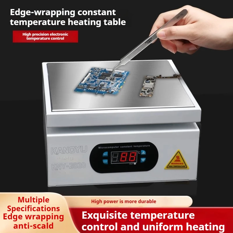 Constant Temperature Reflow Soldering Station Digital Preheating Platform Electronic Hot Plate Maintenance Heating Station