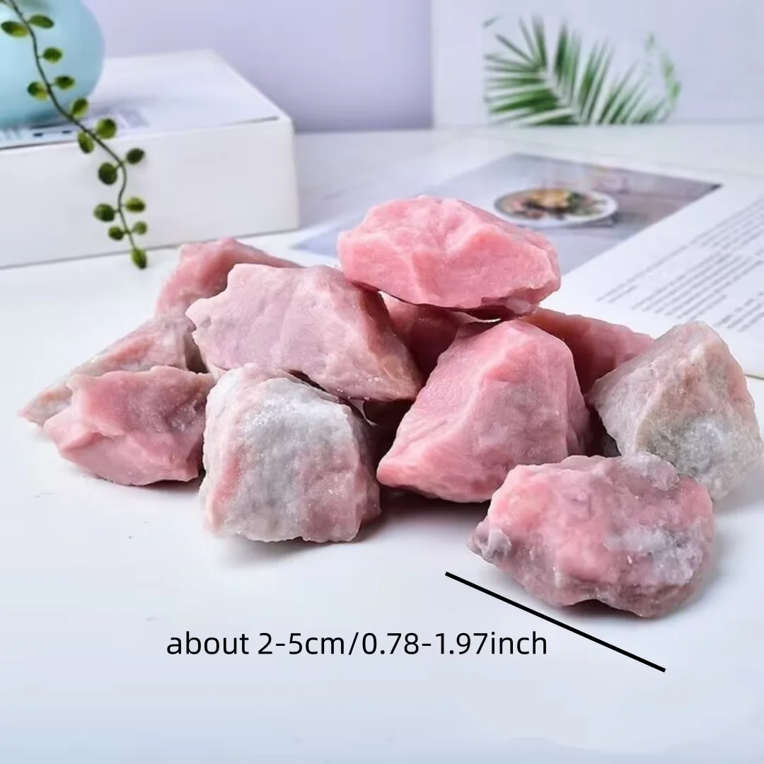 1/3/5/8oz Natural Pink Opal Raw Stone, Natural Pink Opal Irregular Quartz, Pink Opal stone home decor, Aromatherapy stone
