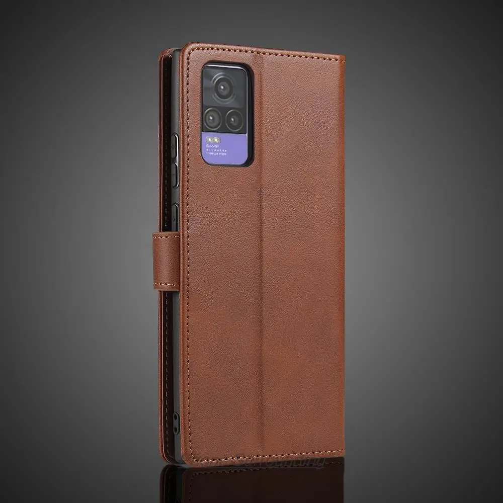 Vivo V21e 4G Case Wallet Flip Cover Leather Case for Vivo V21e 4G Pu Leather Phone Bags protective Holster Fundas Coque