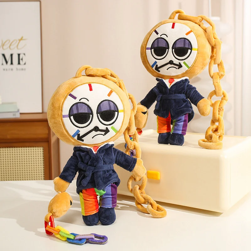 1 Stück 35cm Neues Dandy's World Series Plüschtier Lustiges Dandy Uhrwerk-Monster ‌ Astro ‌ Sprout Pebble ‌ ‌ Shelly ‌ Vee Plüschfigur als Geschenk für Fans – Detail 10