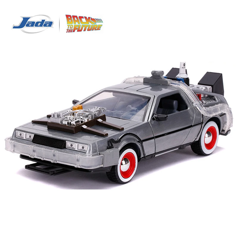 

JADA Back to the Future III Литая под давлением машина времени в масштабе 1:24 — подробные внутренние и открывающиеся двери JD32166