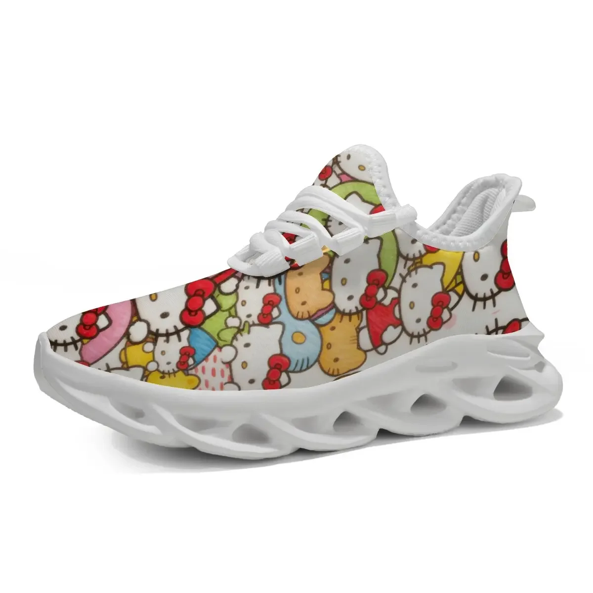 

Hello Kitty Cartoon Casual Sneakers with White Sole Kids Shoes for Girl Mickey Mouse Shoe Chunky Sneakers Sportschuhe Kinder