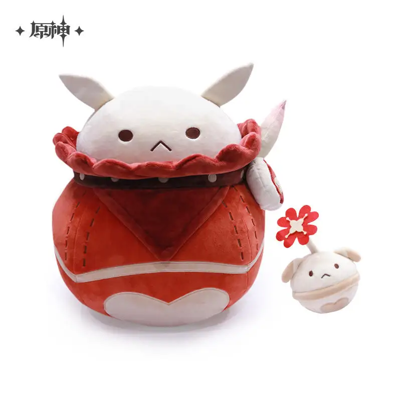 Game Genshin Impact Klee Bomb Dango Dumpling Plush Pillow Cosplay Anime Genshin Impact Stuffed Soft Home Decor Toy for Children