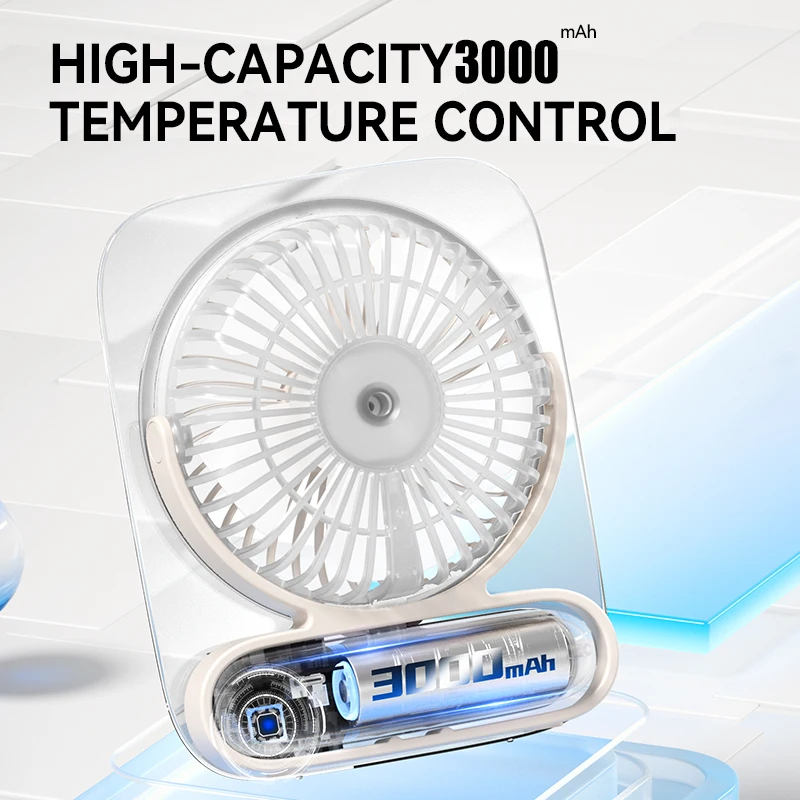 2025 مروحة سطح المكتب الجديدة المحمولة USB المحمولة رقيقة جدا الجدار شنقا شحن عنبر صغير مروحة كهربائية صغيرة