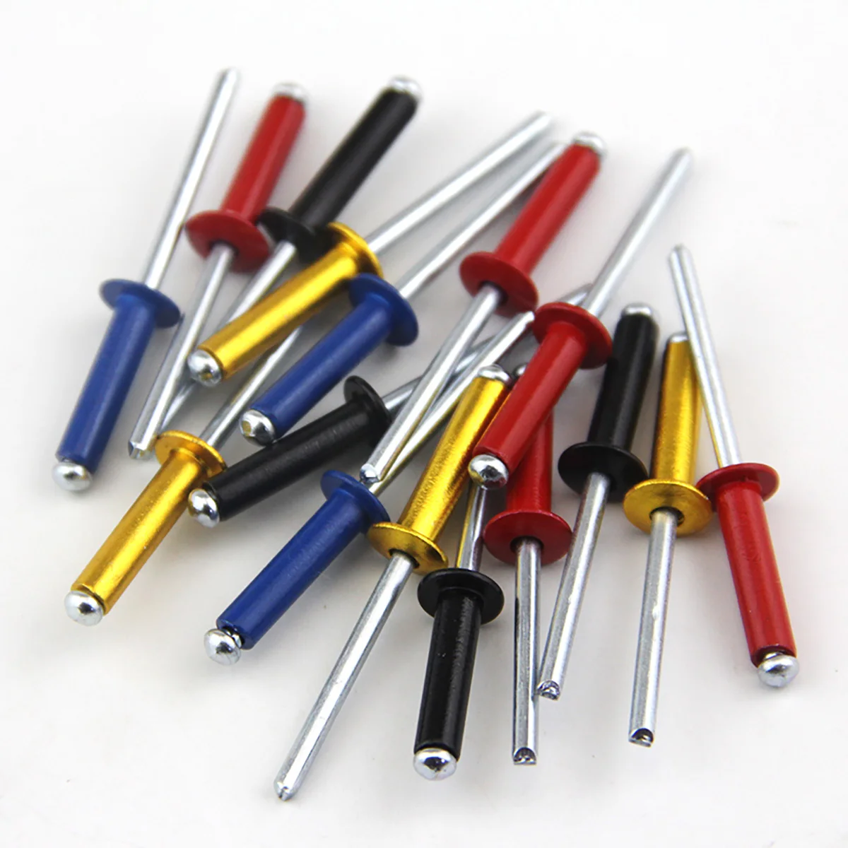 Color Aluminum Pop Rivet/Rivet Decoration Nail/Round Head Open Type Aluminum Pop Rivet M3.2M4M5