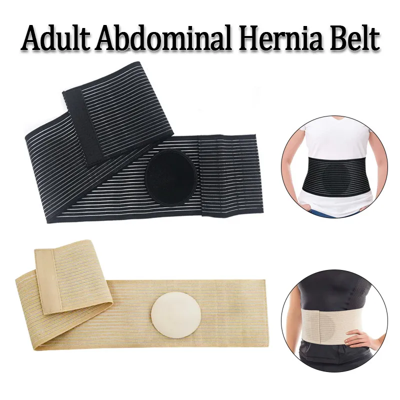 

Adjustable Hernia Belt Abdominal Binder Lower Waist Support Belt for Umbilical Hernias Navel Belly Button Hernias with Pad