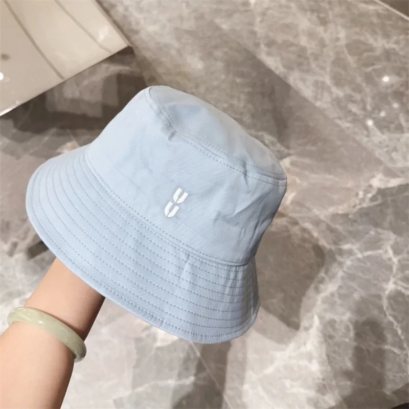 Women Hats Fashion Cap Summer Brim Fisherman m938504 Design Cotton Womens Bucket Hat Retro Embroidery Letter Outdoor Sport