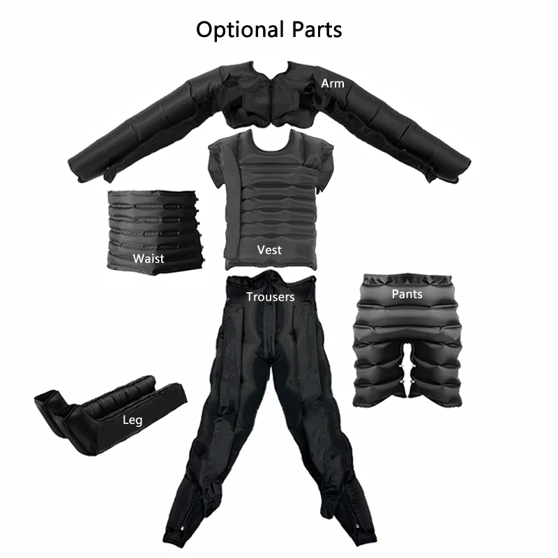 Leg Recovery Boots Custom Air Compression Leg Massager 8 Chambers Leg Compression Boots Air Massage Pressotherapy