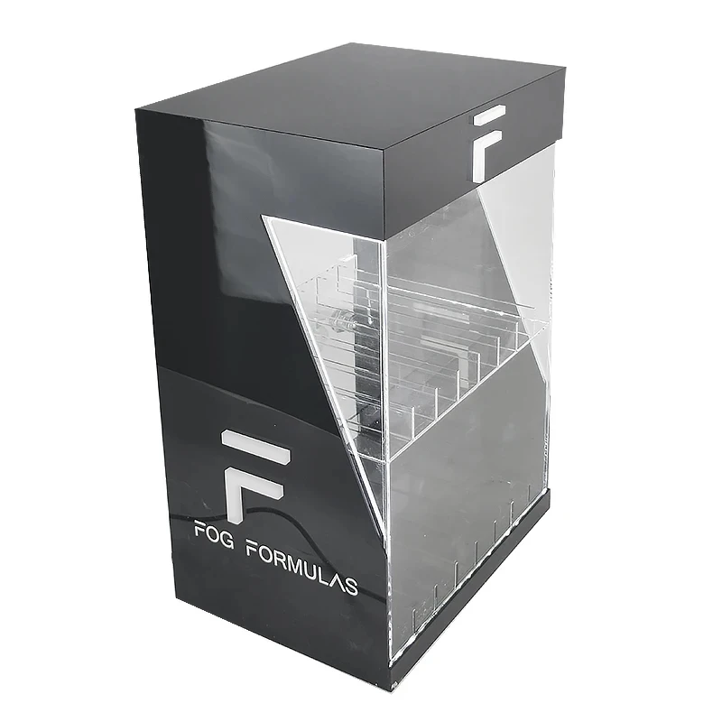 custom.Factory Acrylic Counter Top Cabinet Smoke Shop Display Rack Existing Acrylic Display Sta