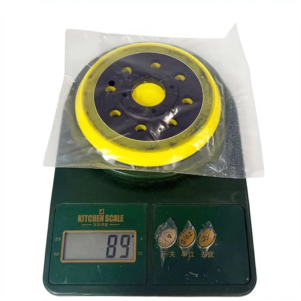 Heavy Duty 5 Inch Hook And Loop Backing Pad For Ryobi RES1250 Sander Power Tool Replacement Part Efficient Polishing Disc