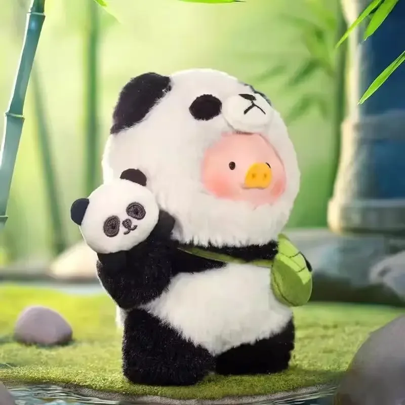 

Plush Pendant Panda Nanny Plush Doll Pendant Blind Box New Canned Pig Series Surprise Mysterious Box Transparent