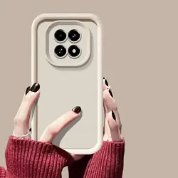 For Xiaomi Redmi Note 14 Pro 5G Case Redmi Note 14 Pro 4G Phone Case Cover Matte Back Cover Skin Feel Protection Shockproof case